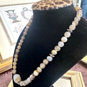 Agate necklace